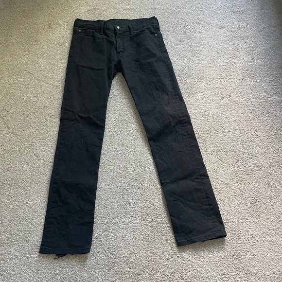 Levi’s 513 Men’s Black Jeans Size 30 x 32 - Picture 1 of 7